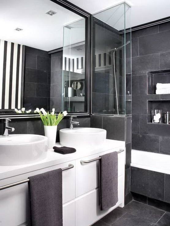Purple And Grey Bathroom Breathtaking Purple Grey Bathroom Ideas Color Vanity Accessories Floor Shower Curtains And