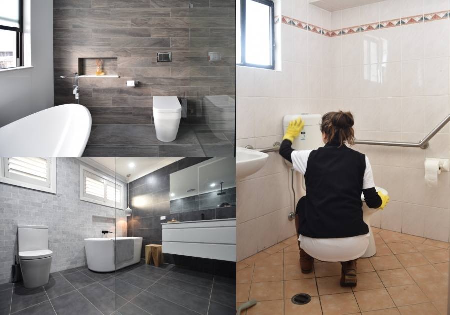 Make it appear larger with mirrors - #bathroomideas #bathroompics #bathroomdesign