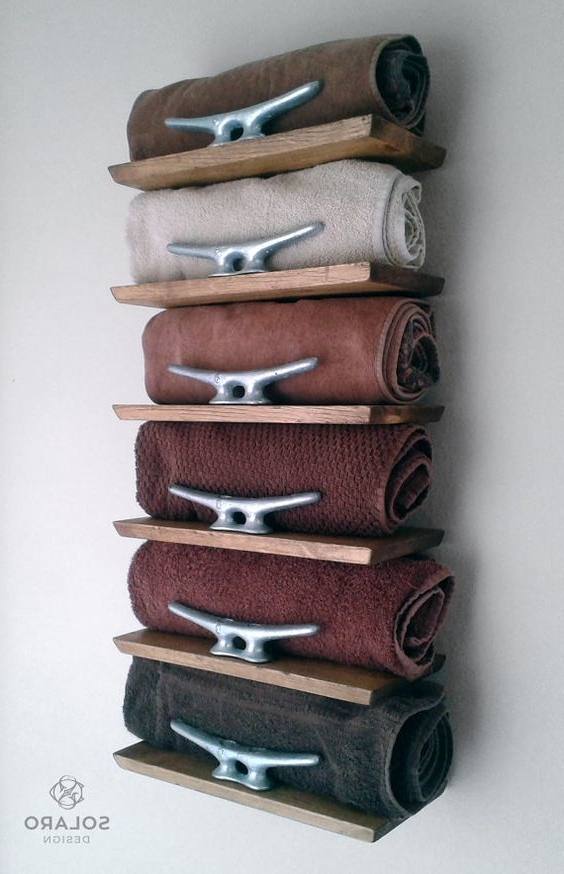 bathroom towels decor