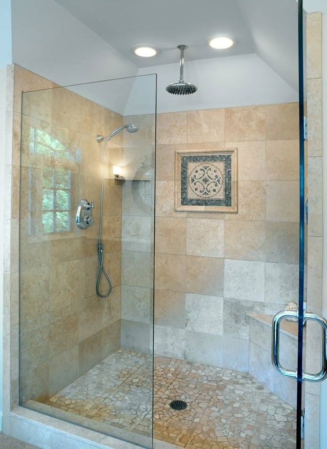 Natural Stone Bathroom Designs Luxury Bath Ideas Inside Walls Shower Tile