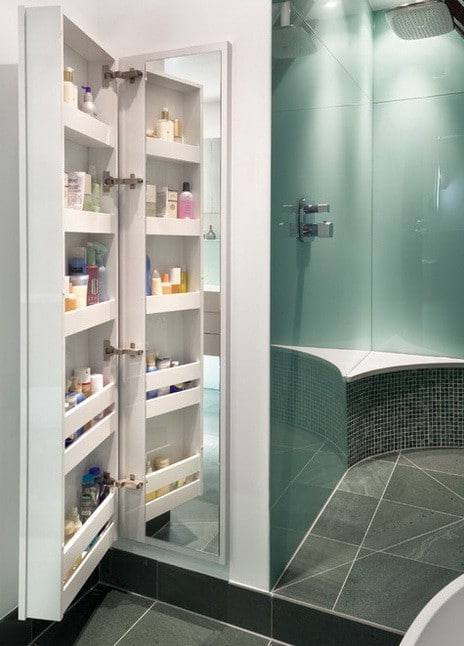 An organized bathroom vanity is the key to a less stressful morning routine! Check out our storage and organization ideas