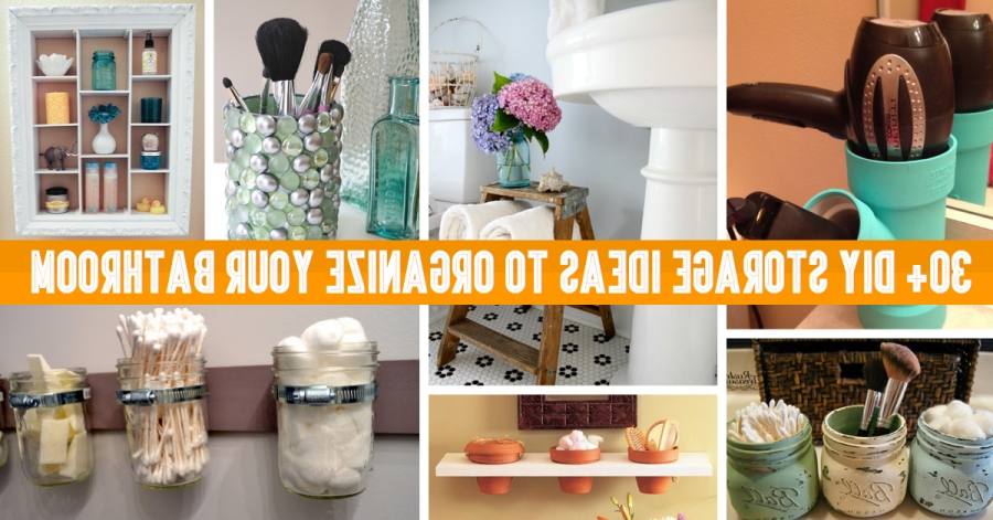 Chic Idea 20 Bathroom Storage Containers Decorative Mason Jar Storage