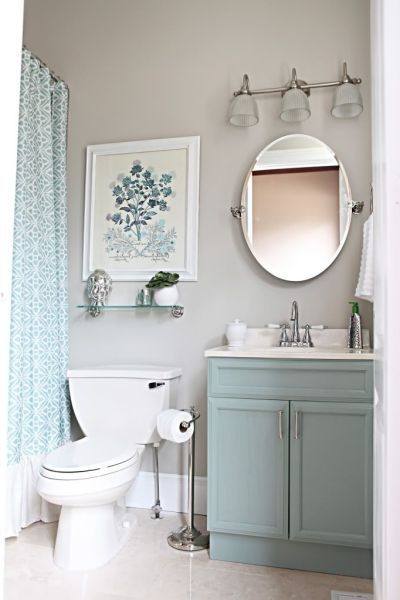I would prefer a small glass and glass door than a shower rod