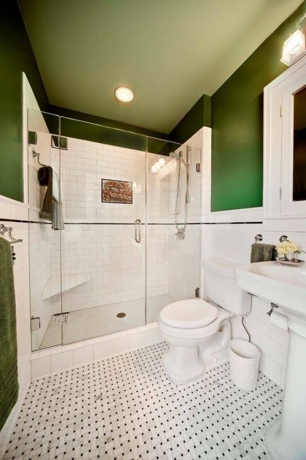 dark grey bathroom ideas navy blue floor tile tiles wall bath green dar