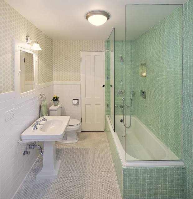 long narrow bathroom ideas