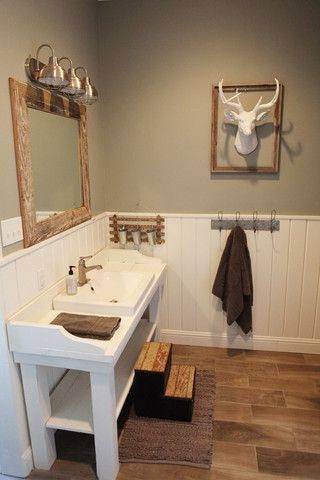 [Bathroom Design Ideas] Fixer Up Bathroom Bathroom Small Industrial