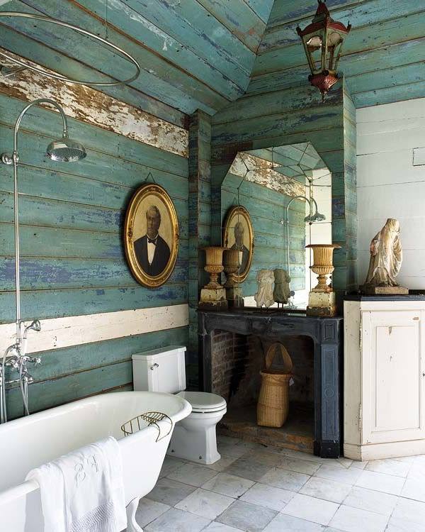 [Bathroom Ideas] Walls Bathroom Farmhouse Old Farmhouse