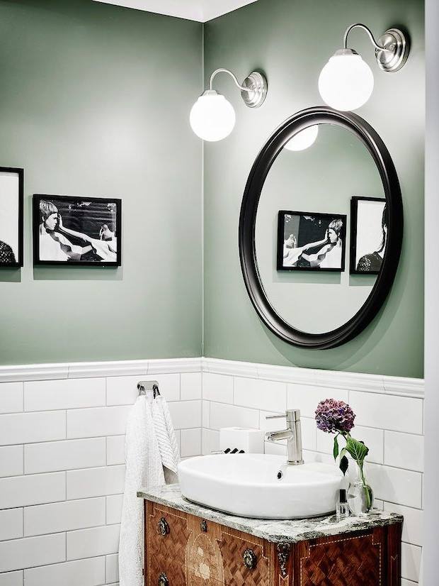 dark grey bathroom ideas navy blue floor tile tiles wall bath green dar