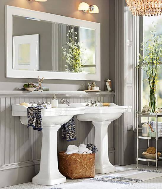 Pottery Barn Bathroom Ideas Home Design And Pictures