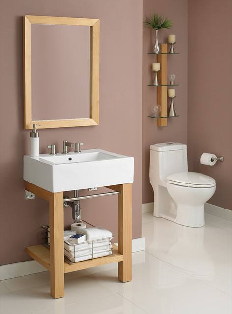 wall mounted sink bathroom
