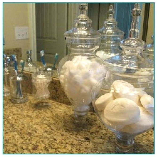 bathroom apothecary jar ideas varyhomedesign bathroom apothecary jars bathroom pics