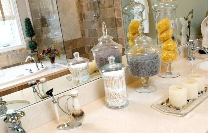 Decorative Mason Jar Bathroom Storage Ideas