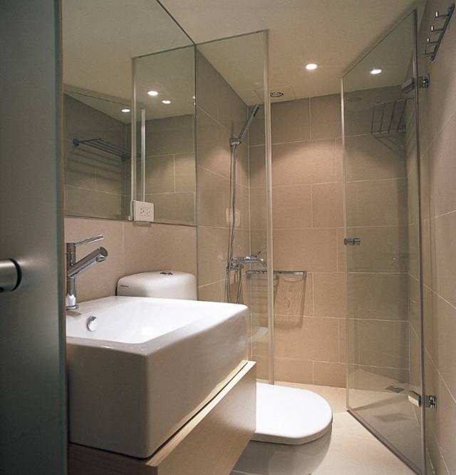 modern small bathroom