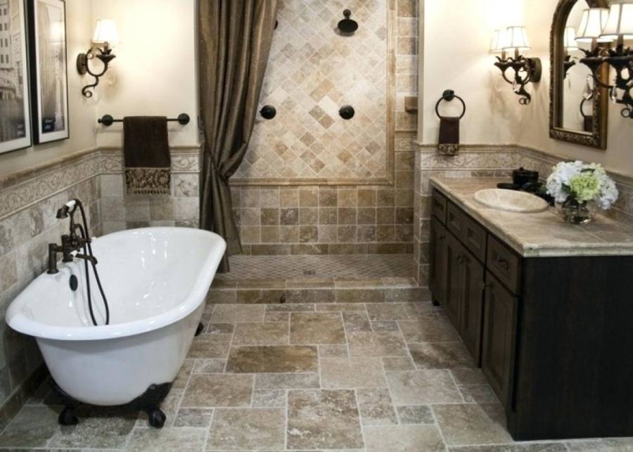 bathroom tile decor