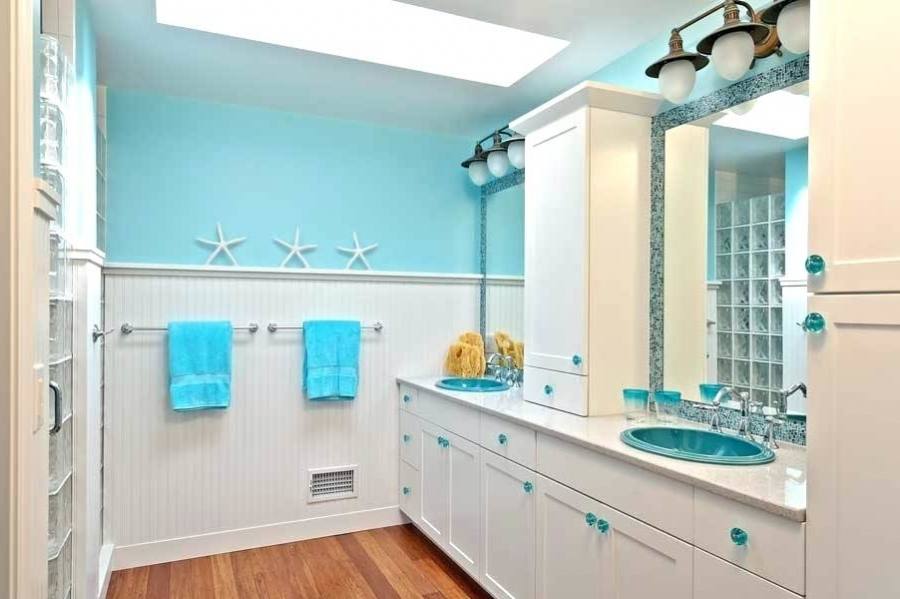 ocean themed bathroom ideas beach decorating