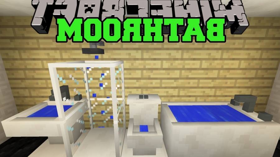 bathroom minecraft minecraft working bathroom tutorial