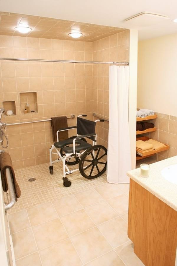 disabled shower