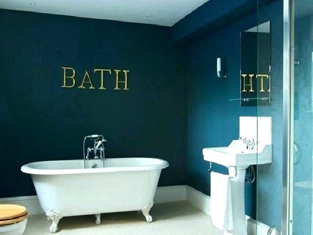 Bathroom Design Blue