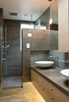 15 Extraordinary Transitional Bathroom Designs For Any Home | Bathroom desings | Pinterest | Bathroom designs, Small bathroom and Contemporary bathroom