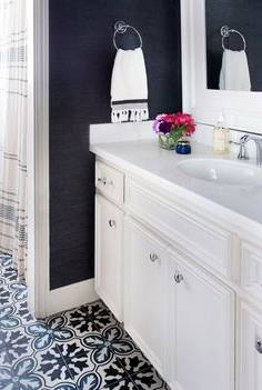 Fullsize of Absorbing Walls Vanity Bluishgrey Bathrooms Navy Blue Bathroom Tiles Ceramic Porcelain Shower Bathroom Navy