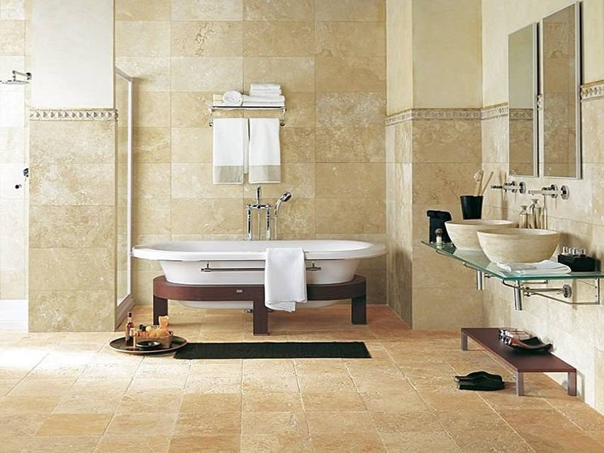 cream and white bathroom ideas