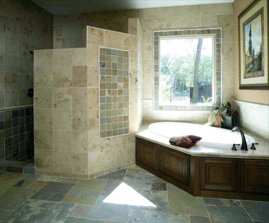 White Standing Wash Basin Walk In Shower Bathroom Designs Dual Chrome Shower Designs Dual Shower Heads Stainless Steel Shower Glass Door Beside Calm Wall