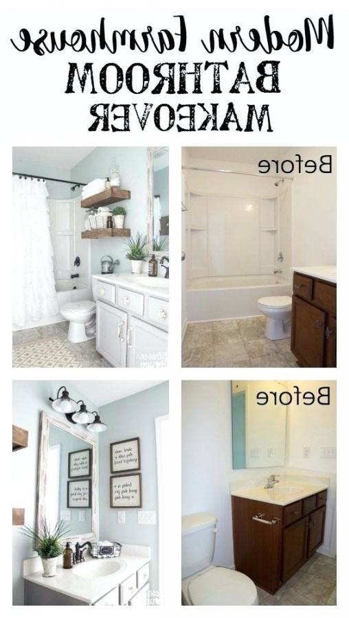 Great ideas to decorate any small bathroom!