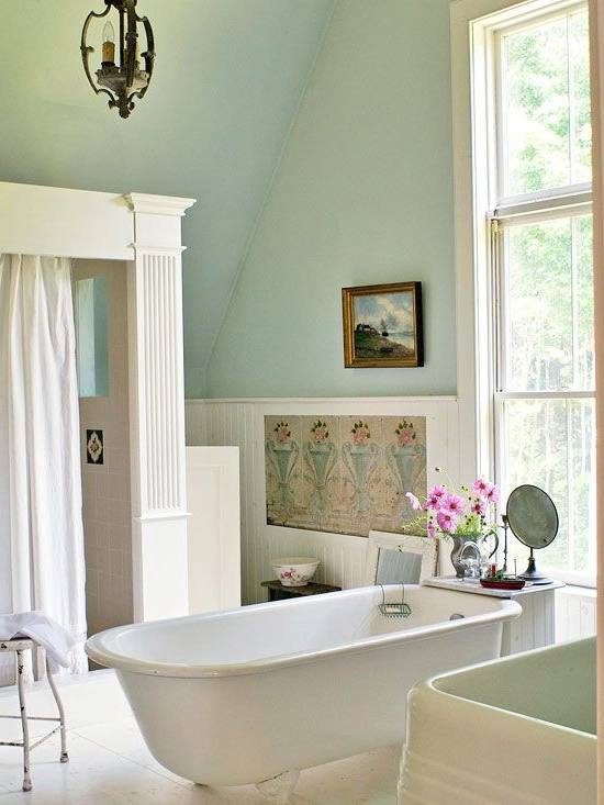 Magnificent Best 25 Cottage Bath Ideas On Pinterest Style Yellow At Bathroom Decorating