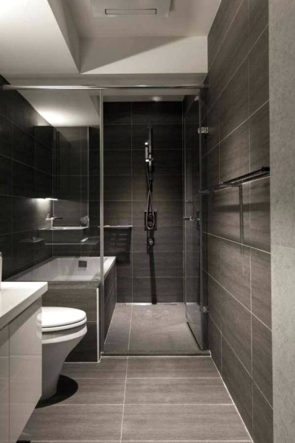 dark gray walls in bathroom ideas floor contemporary home products grey