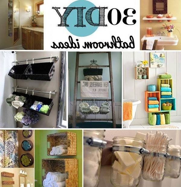 storage ideas to organize your bathroom small organization creative pinterest