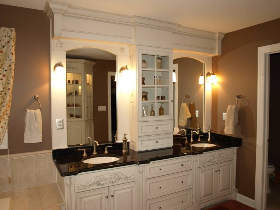 Traditional Bathroom Vanity Ideas Double Sink With An Interesting Of Countertop