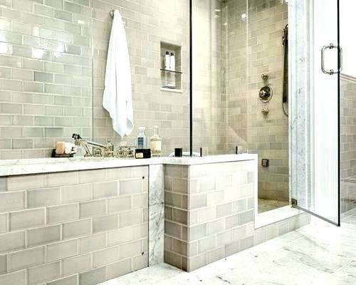 tan tile bathroom