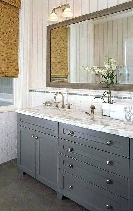 small gray bathroom image aesthetic small bathroom ideas gray vanity