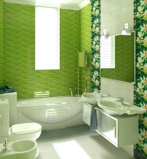 mint green bathroom decor