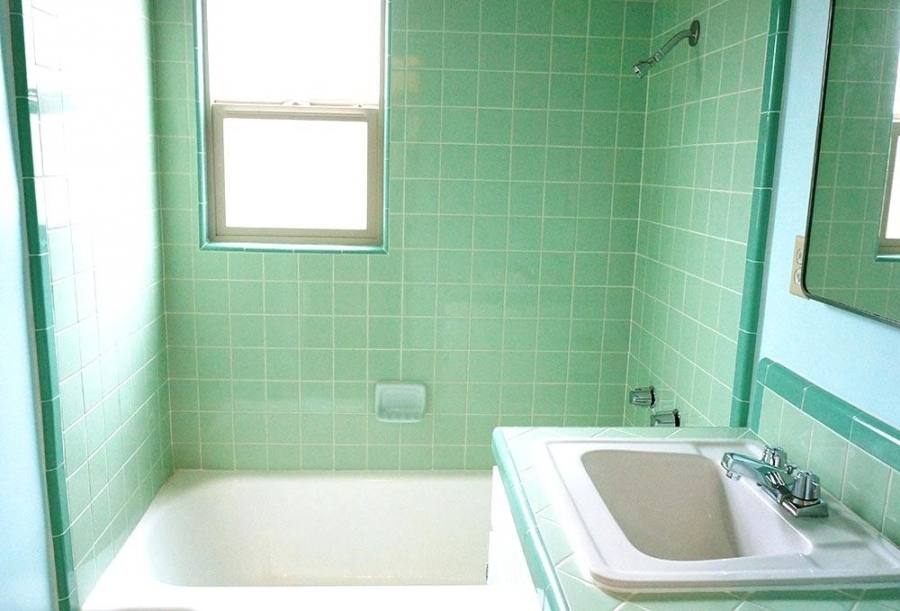 green bathroom ideas