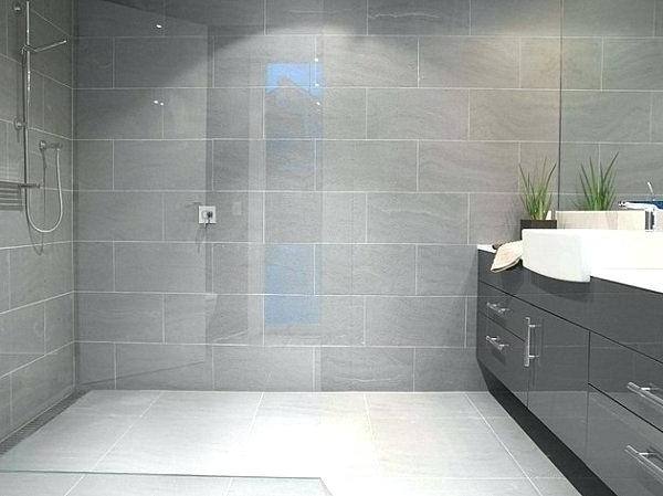 gray bathroom tile ideas