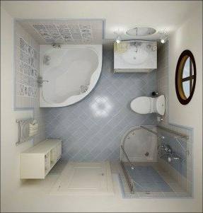 White Corner Jetted Tub With Shower