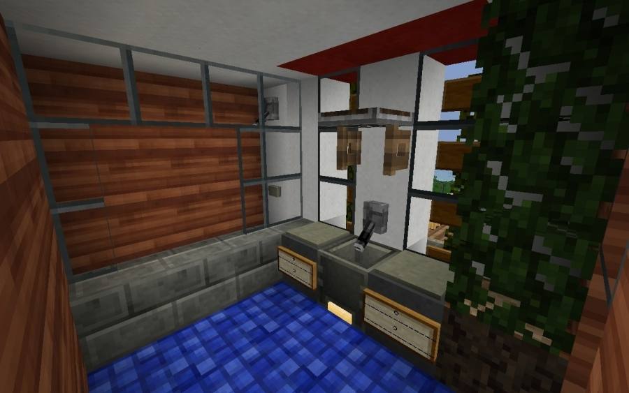 minecraft bathroom