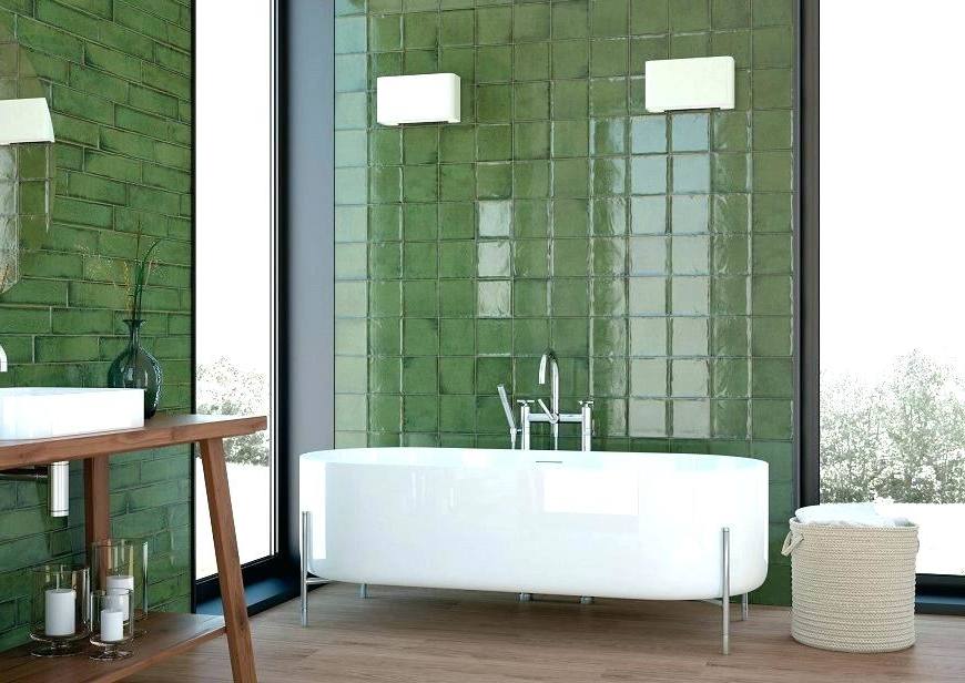 light green bathroom