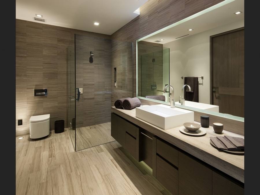 small modern bathroom