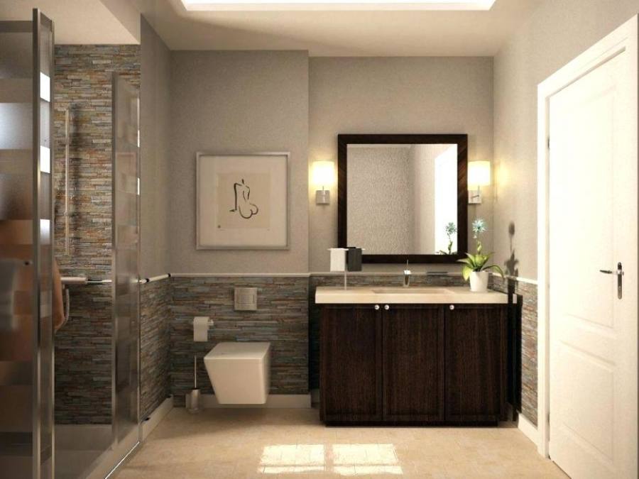 Natural Stone River Arrangement Shower Flooring Tile Bathroom Farm