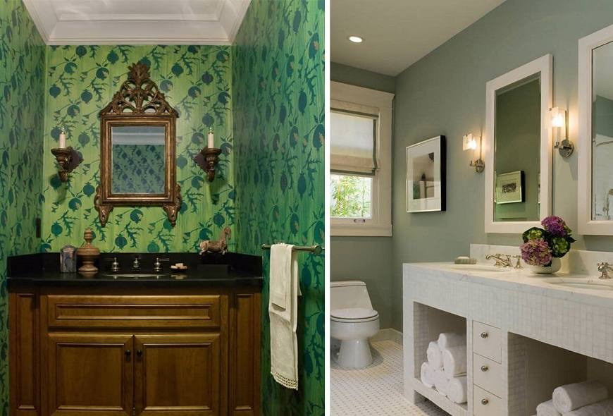 Bathroom Ideas For Small Bathrooms Green Color AWESOME HOUSE