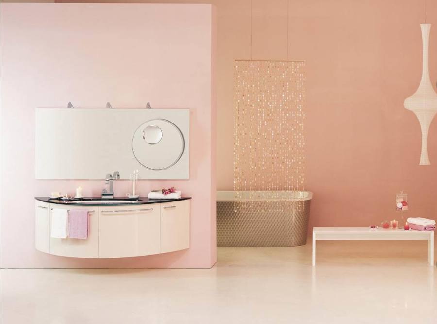 pink bathroom decorating ideas