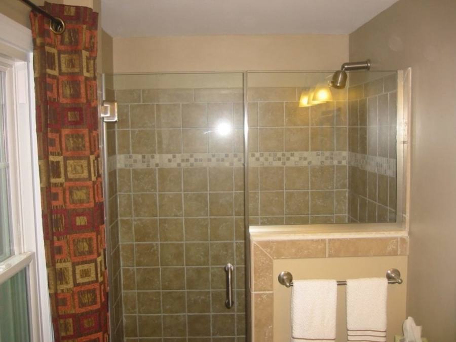 Bathroom Half Wall Tile 4 Incredible Ideas Tiled Houzz