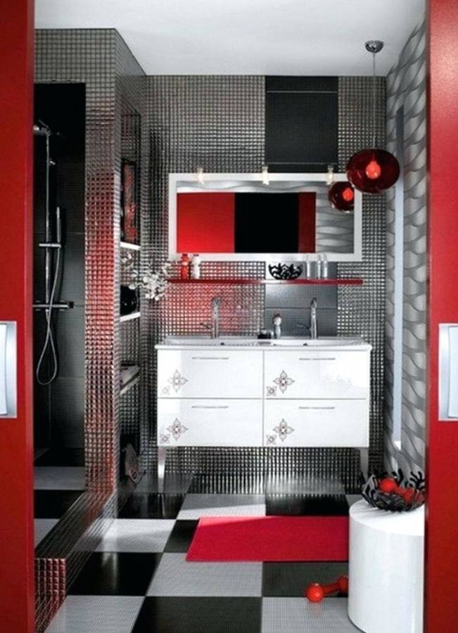 red bathroom ideas bathroom designs with red floor and black wall decor red bathroom ideas photos