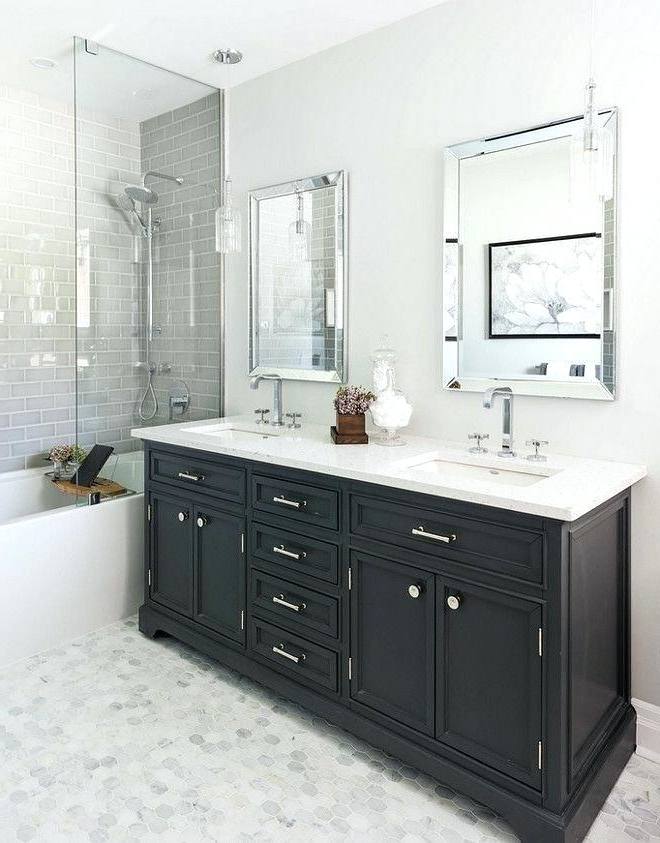 Bathrooms Design Subway Tile Small Bathroom Exquisite Vanity