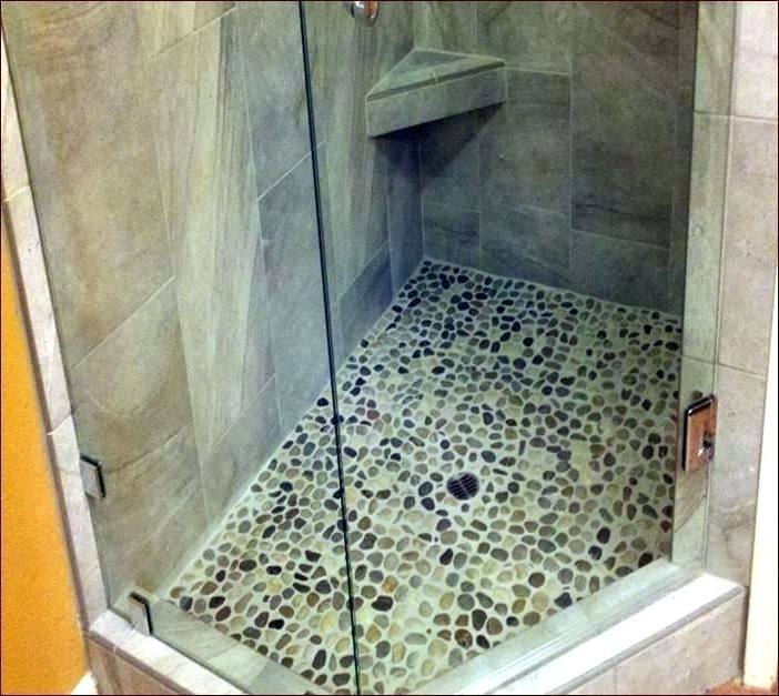 river rock shower river rock shower tile a comfortable best river rock bathroom ideas on master