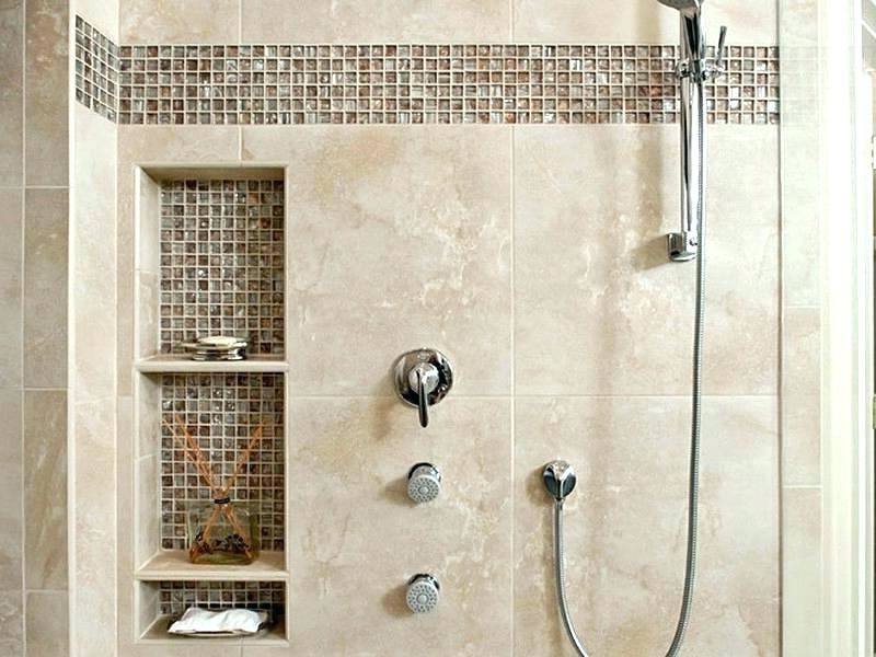 Best 25 Vertical Shower Tile Ideas On Pinterest Large Tile Wonderful Bathroom Mosaic Tile Ideas