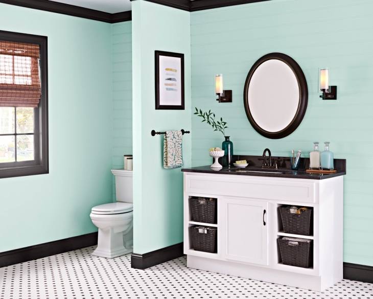 Inspiring Remodel Small Bathroom Designs Idea Bathroom Stunning Classic Guest Bathroom Design Idea With Statue