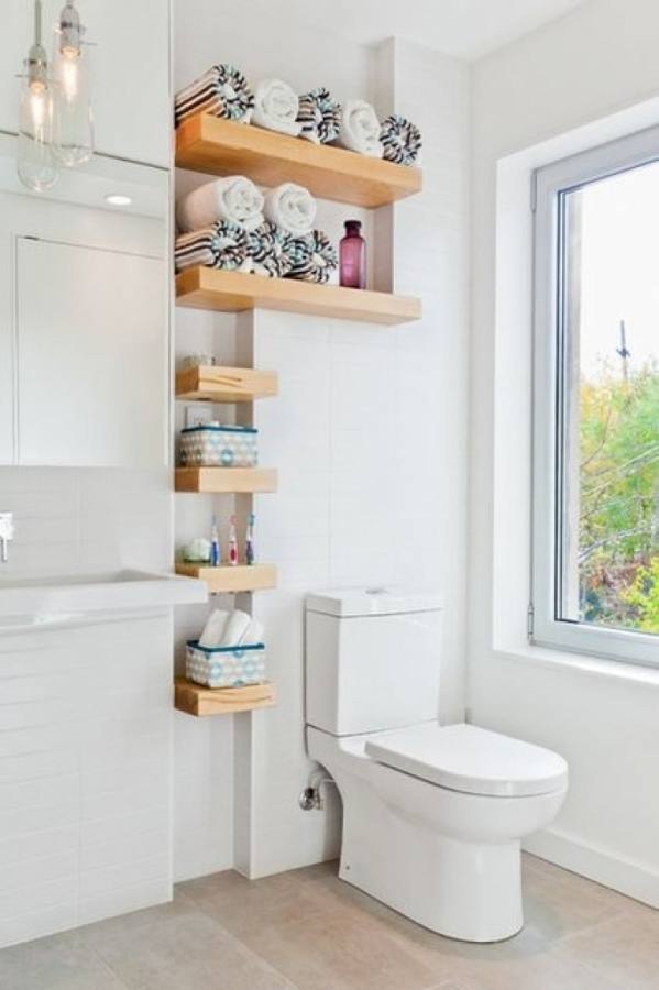 Rectangular Concrete [Bathroom] Rustic Bathroom For Bathroom Redesign Inspirations: Triple Light Wall Mount Vanity Lamps